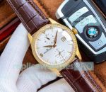 Swiss Copy Jaeger-LeCoultre Master White Dial Gold 40mm